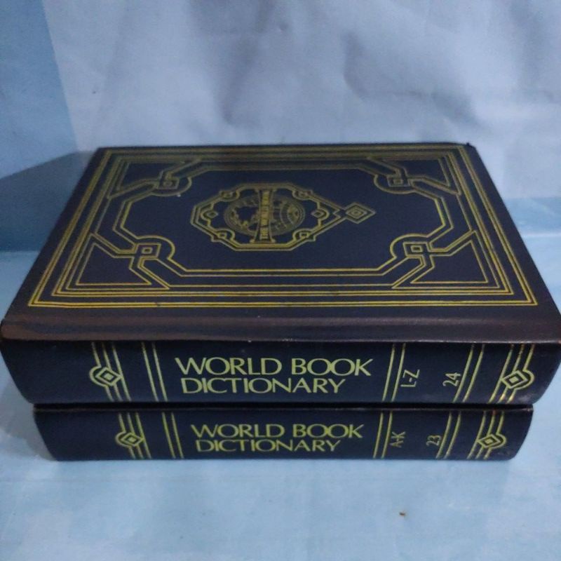 paket buku langka import the world book dictionary A-Z jilid 23 dan 24