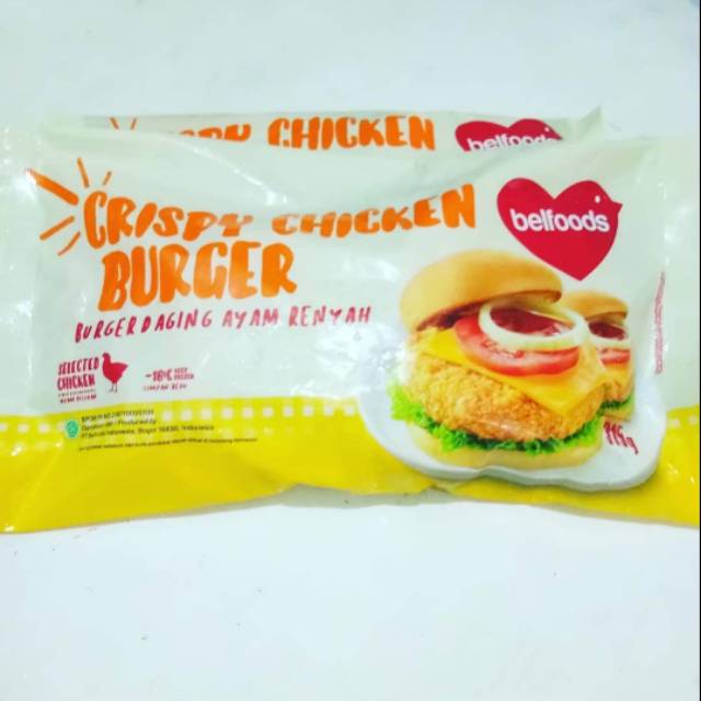 

Belfoods Crispy Chicken Burger 315gr