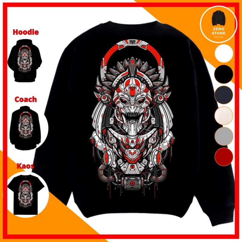 CREWNECK SWEATER HOODIE ANIME PRIA TERBARU 2022 KAOS JAKET COACH FIT TO M L XL