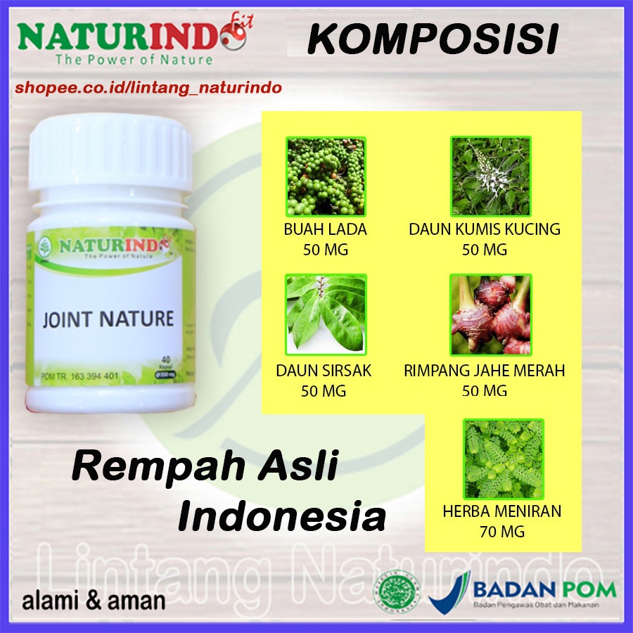 Nutrisi Tulang Obat Patah Tulang Penyambung Tulang Retak Tulang Kembali Sehat & Kuat CABONE Dan JOINT NATURE Herbal Ampuh Naturindo-2