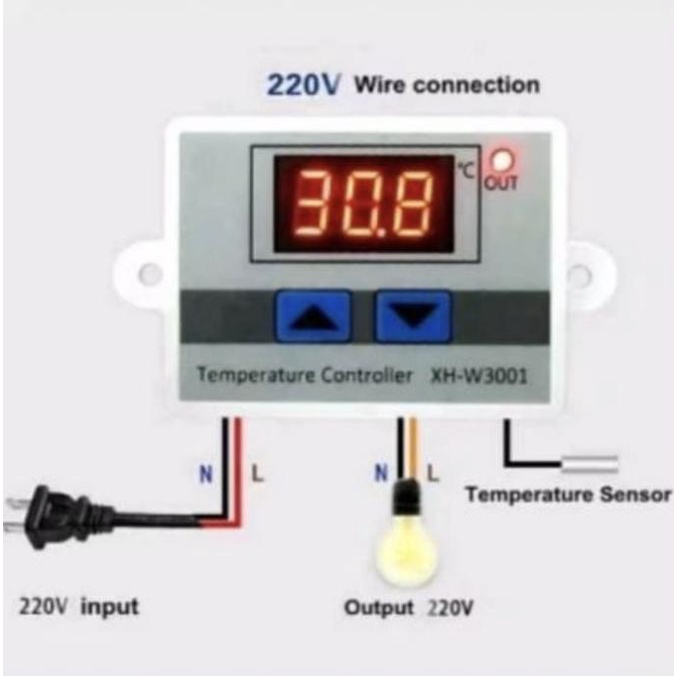 *#*#*#*#] digital termostat temperature controller XH-W3001 ACA