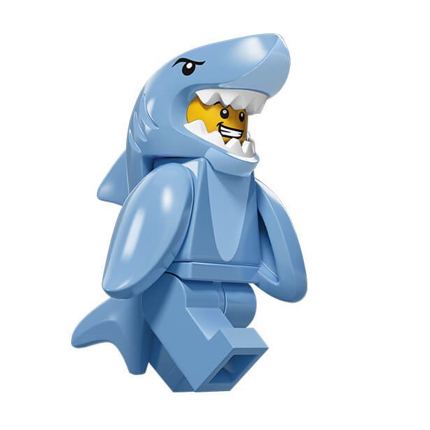 LEGO SERIES 15 SHARK SUIT GUY - MISP