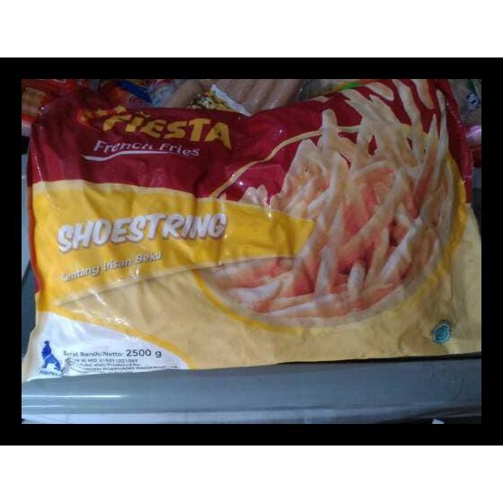 

GRATIS ! Kentang shoestring french fries fiesta 2,5kg