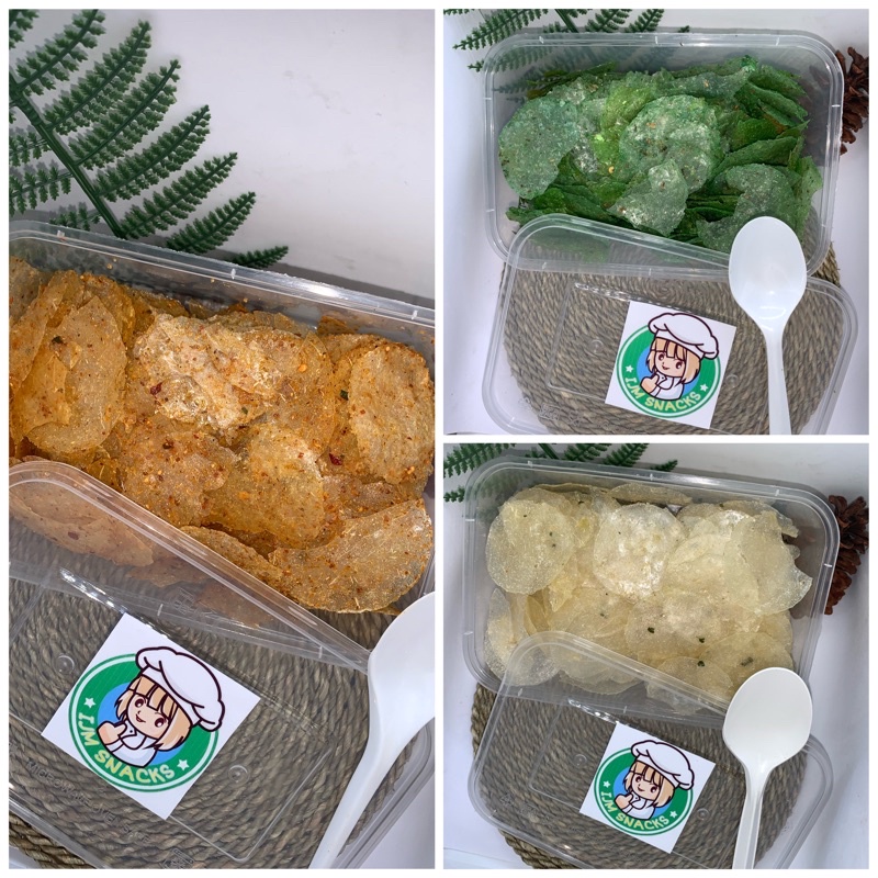 

KRIPCA kemasan box 750ml / keripik kaca pedas / kripca pedas daun jeruk / kripca ori / keripik kaca / jajan viral