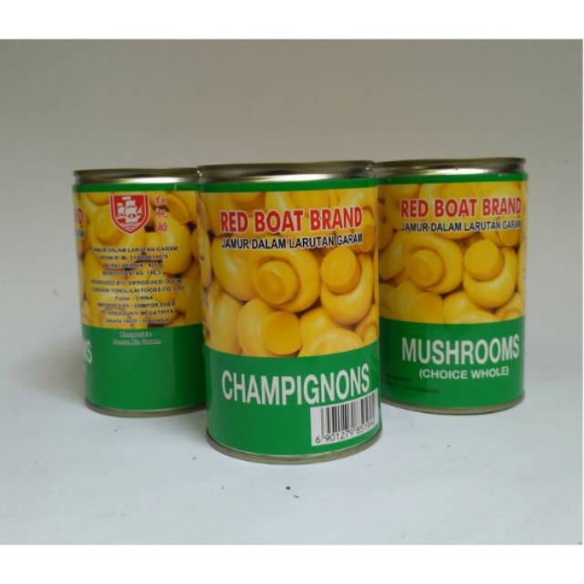 

champignone(jamur kaleng)