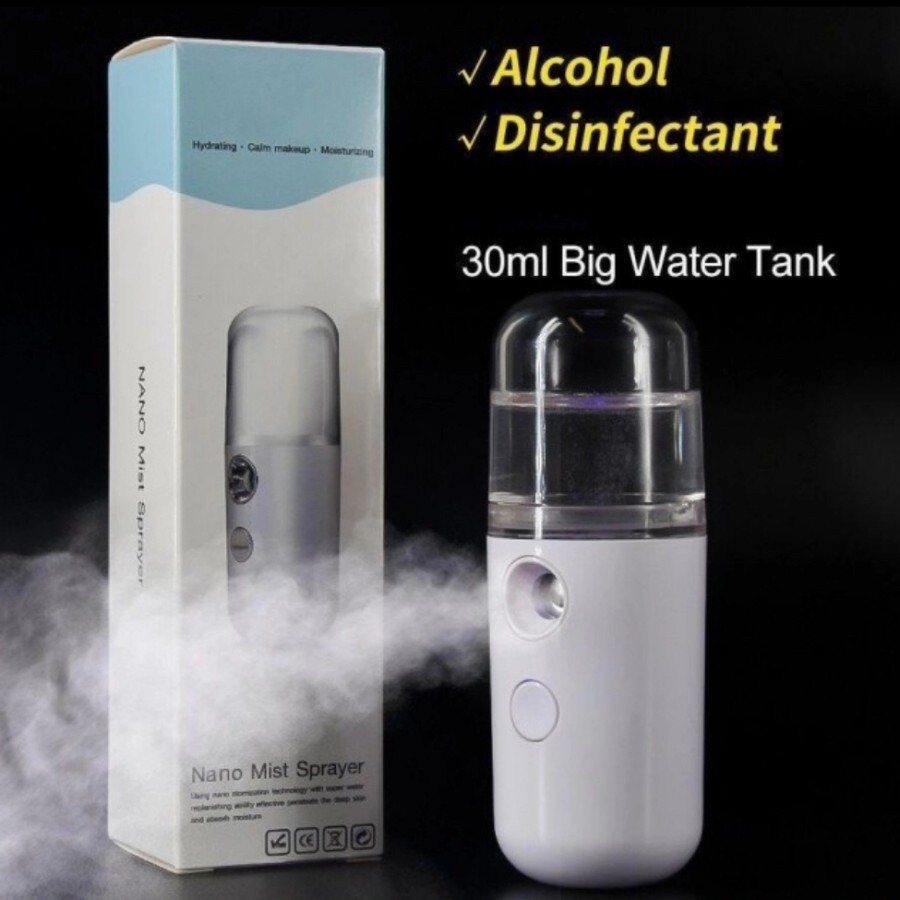 Nano Mist Spray ANTI BOCOR Model Sekrup Face Mist Pelembab Wajah 0756