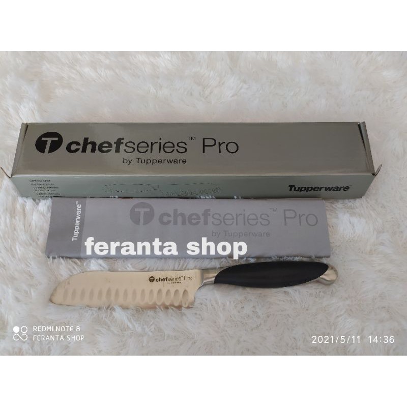tchef series santoku pisau tupperware