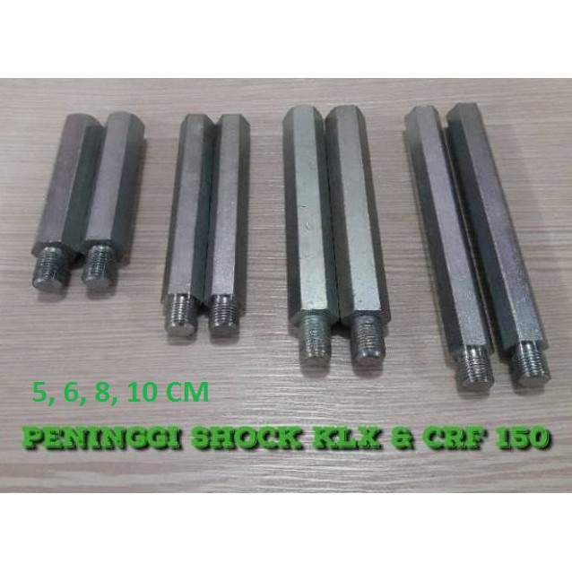 PENINGGI SHOCK DEPAN KLX CRF Dtracker 5CM 6CM 8CM 10CM