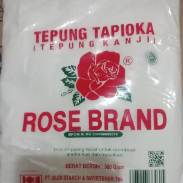 

Tepung tapioka rosebrand 500 gram