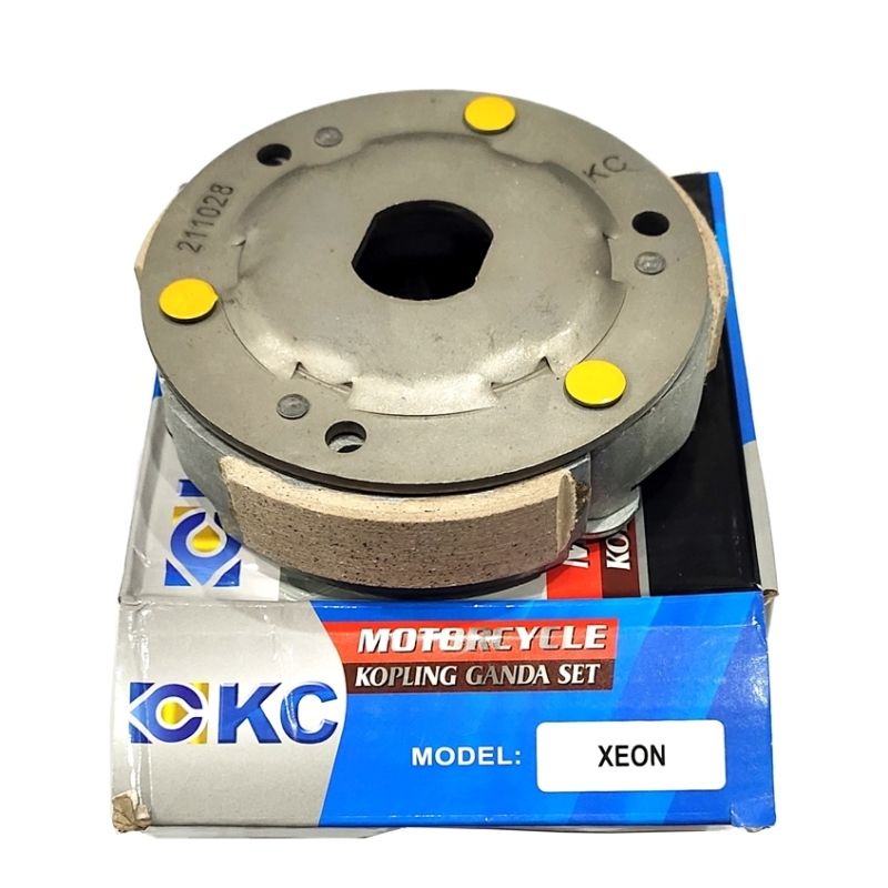 kampas ganda set plat kc premium XEON KARBU / XEON 125 RC