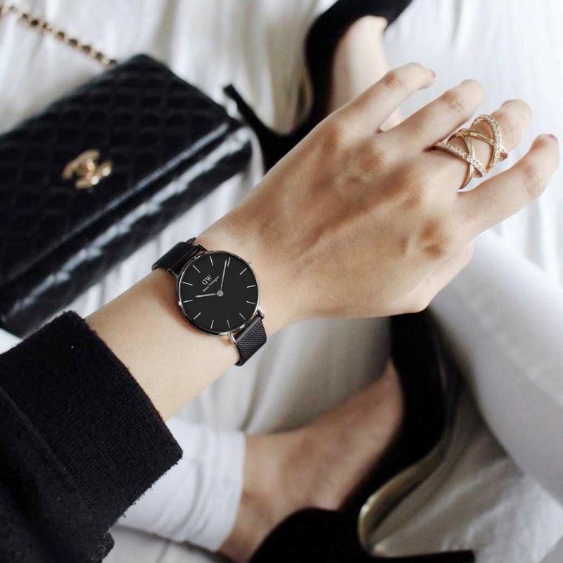 JAM TANGAN DW WANITA MAGNET ANALOG