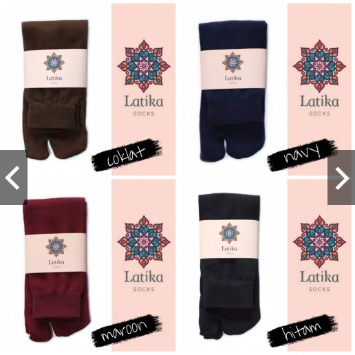 KAOS KAKI LATIKA SOKA WARNA POLOS JEMPOL LEBIH TEBAL LEBIH LEMBUT FASHION MUSLIM DEWASA ANAK MURAH