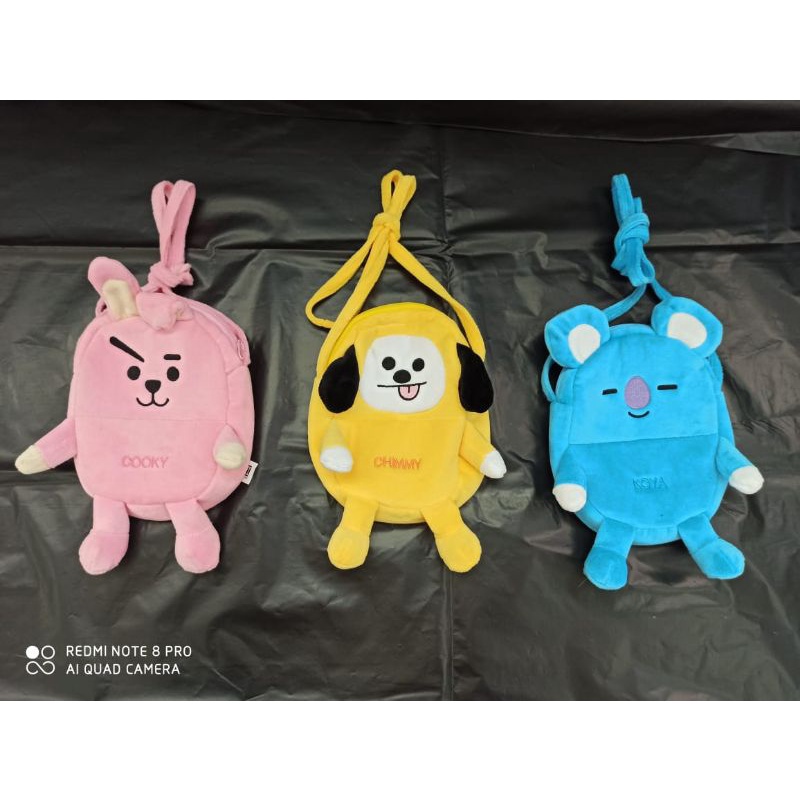 Tas Selempang BTS anak atau dewasa buat sekolah, main atau dijadikan hadiah
