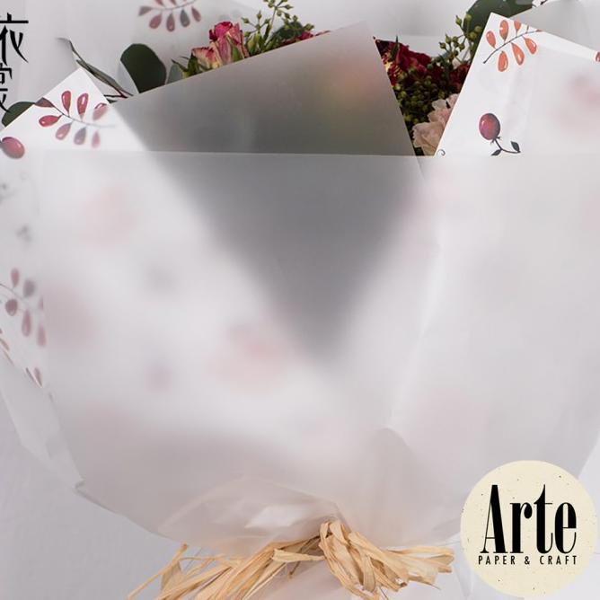 

Super Ulasan 20 Lembar Semi Translucent Kertas Buket Korea Bunga Flower Wrapping Paper Kado Arte Jakarta P.WM-021B