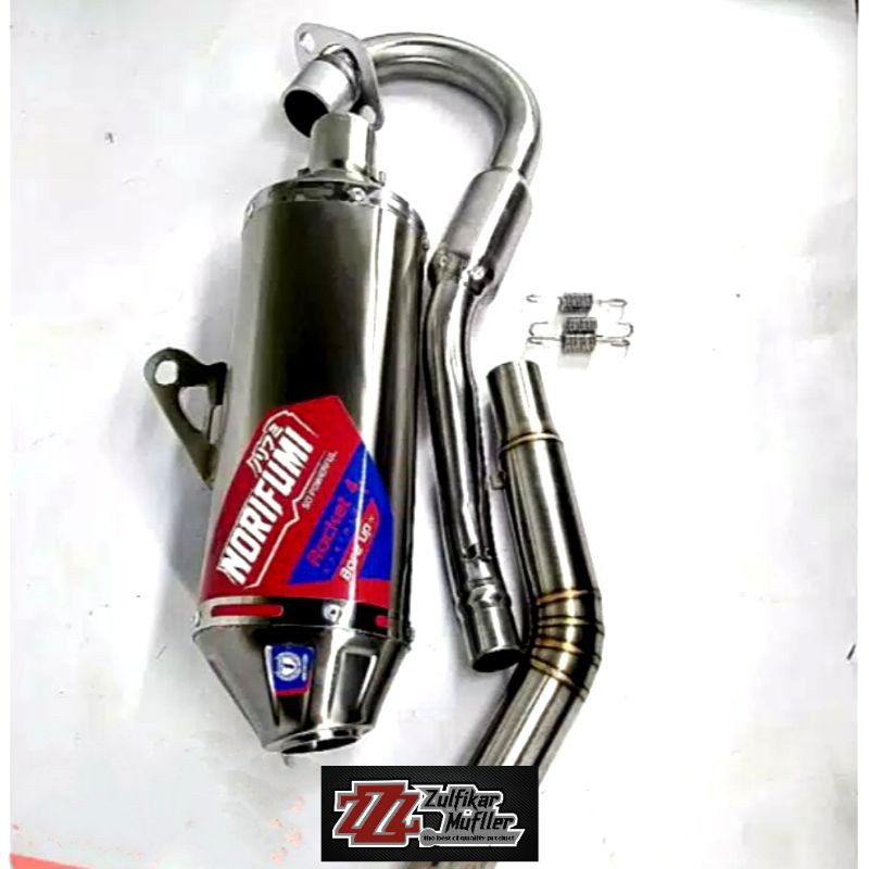 knalpot racing Norifumi roket4 boreup crf150 klx dtracker wr155