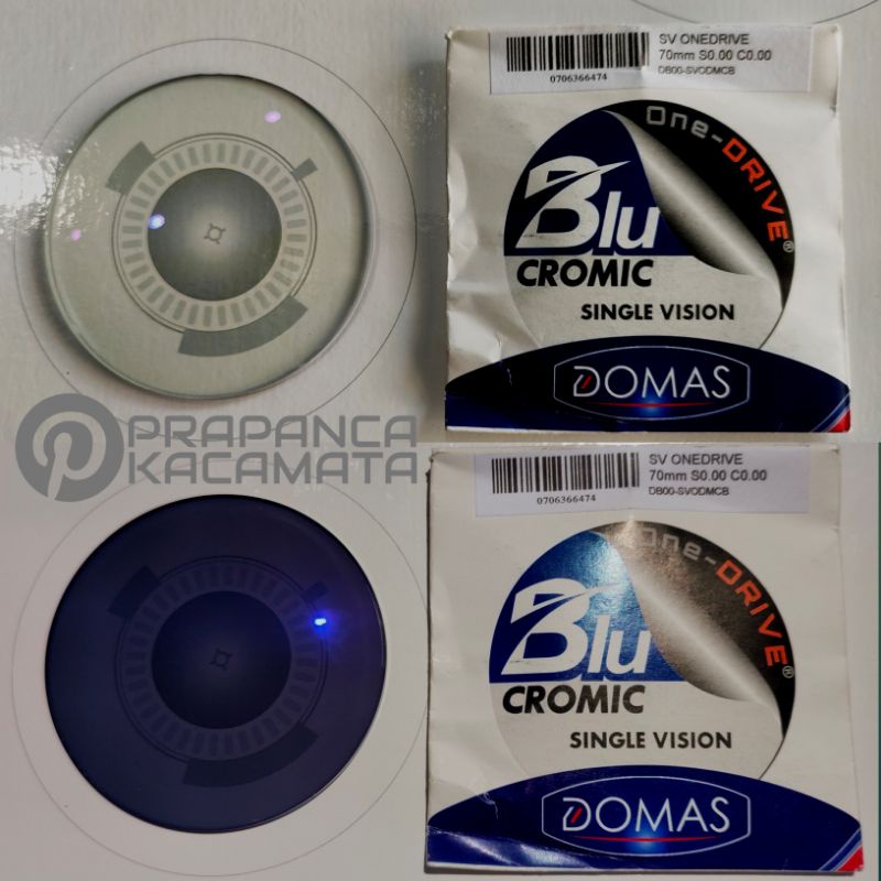 Lensa kacamata SV Bluecromic OneDRIVE  by DOMAS