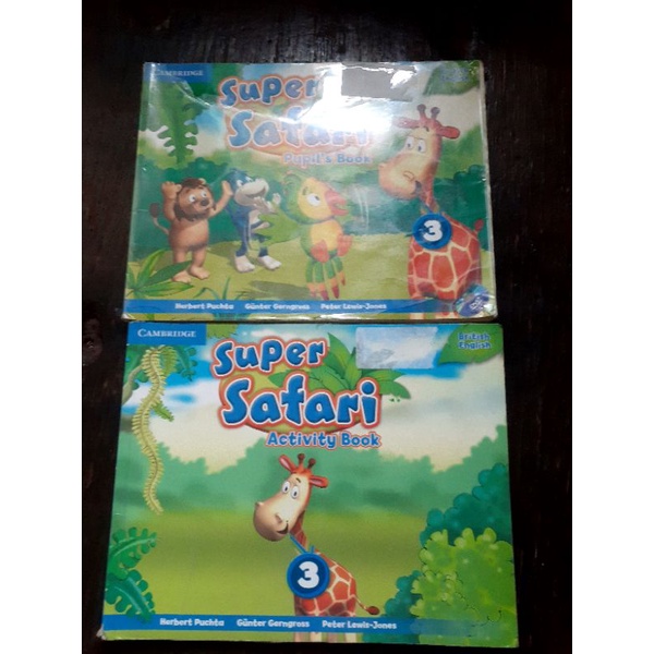 

Buku SUPER SAFARI paket pupils & activity book cambridge