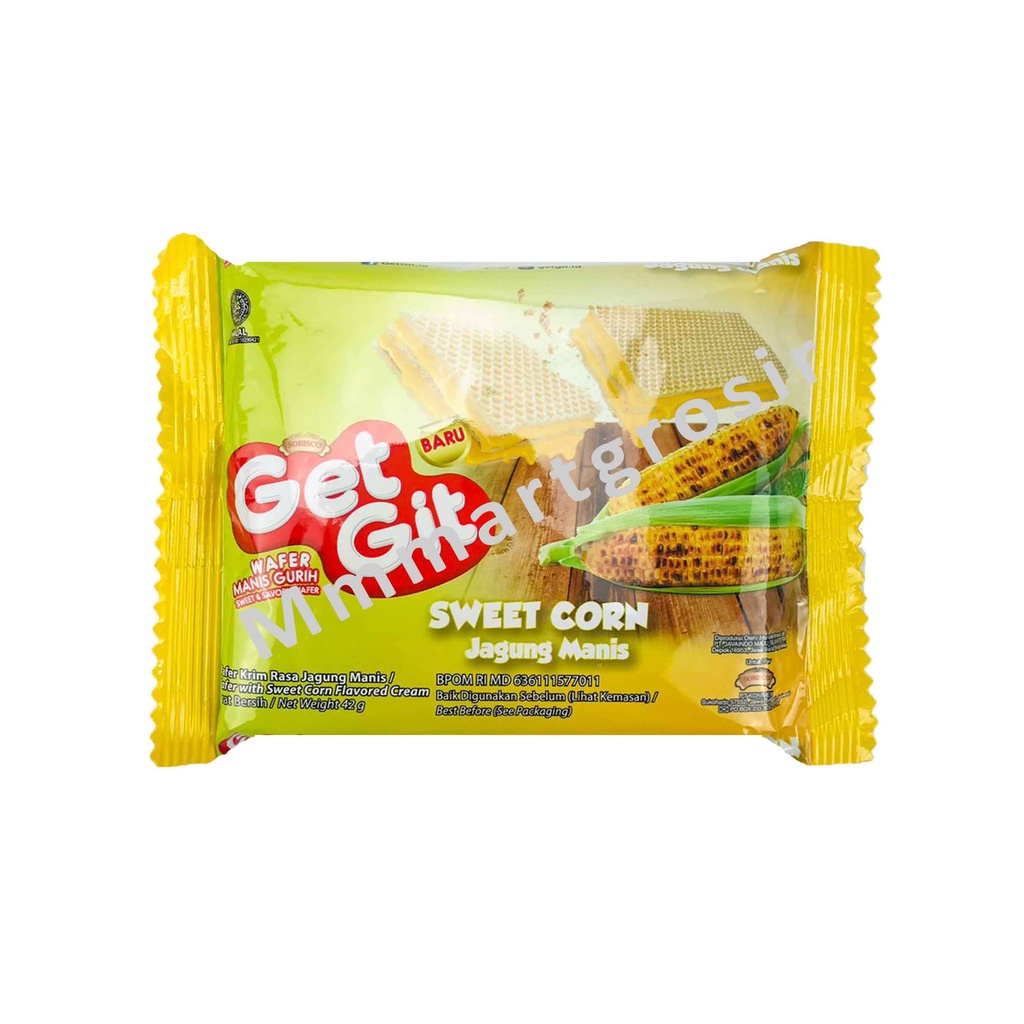 Wafer Get Git / Wafer Sweet Corn / Rasa Jagung Manis / Wafer Renyah