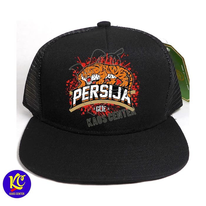 Topi Trucker Jaring GUE PERSiJA MACAN KEMAYORAN JAKMANiA