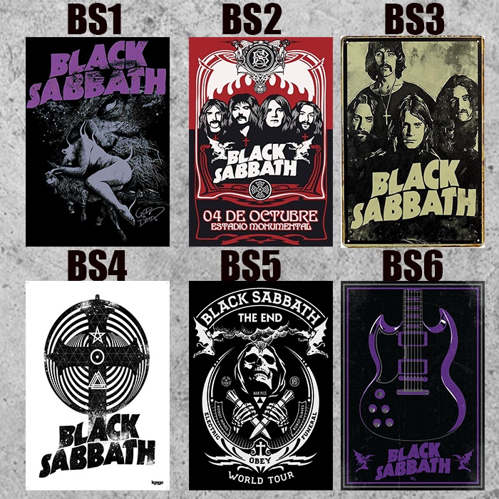 POSTER DINDING/POSTER KAMAR BLACK SABBATH