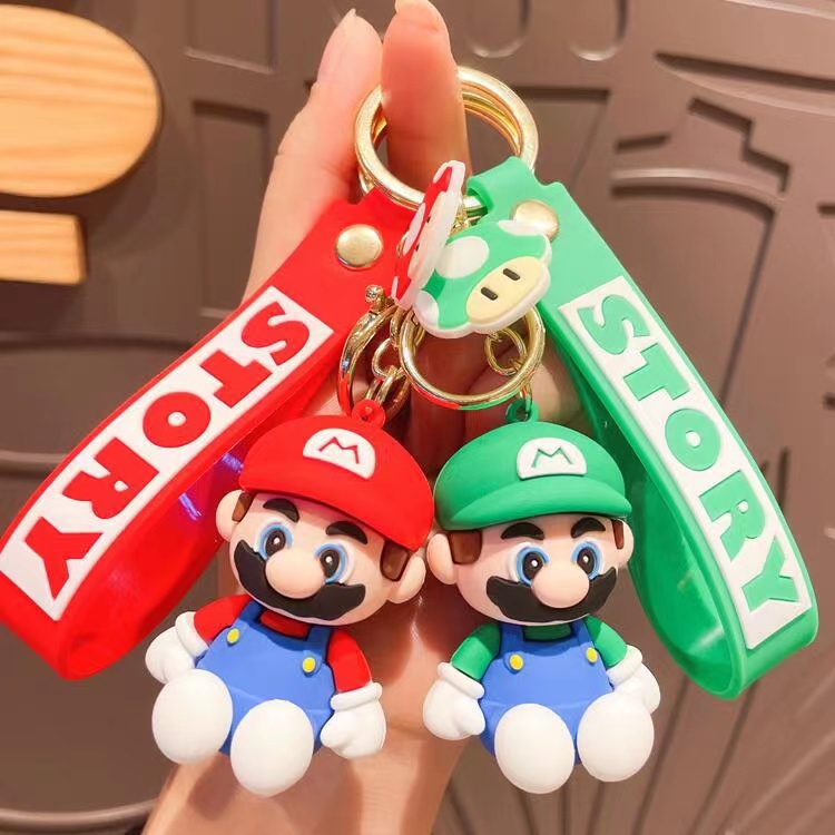 GANTUNGAN KUNCI MARIO BROS / KEYCHAIN MARIO / LUIGI / MARIO / SOUVENIR MARIO