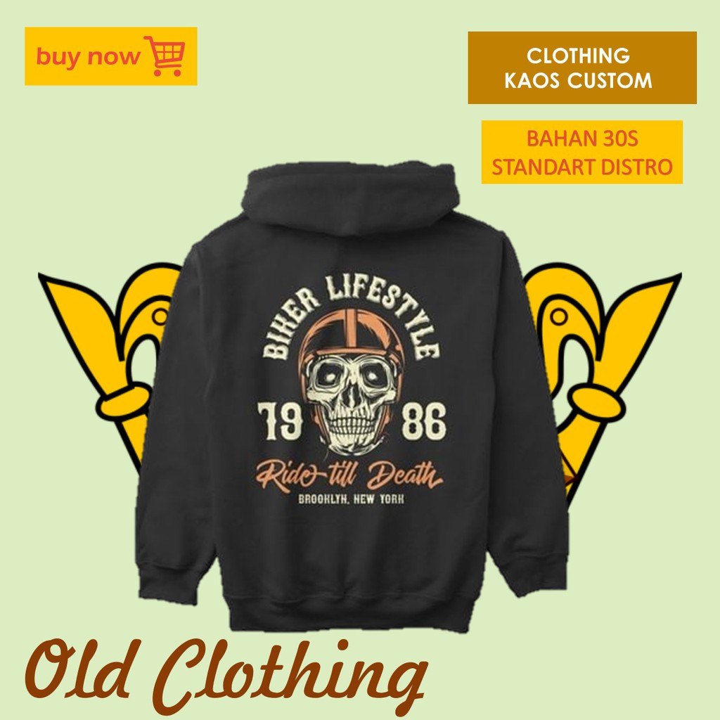 Sweater Pria Premium Jaket Motorcycle Biker Lifestyle Hoodie Pria Hudy