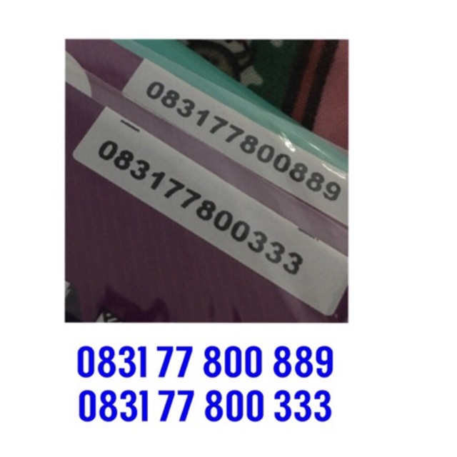 Kartu Perdana AXIS 4G | XL Nocan 333 889