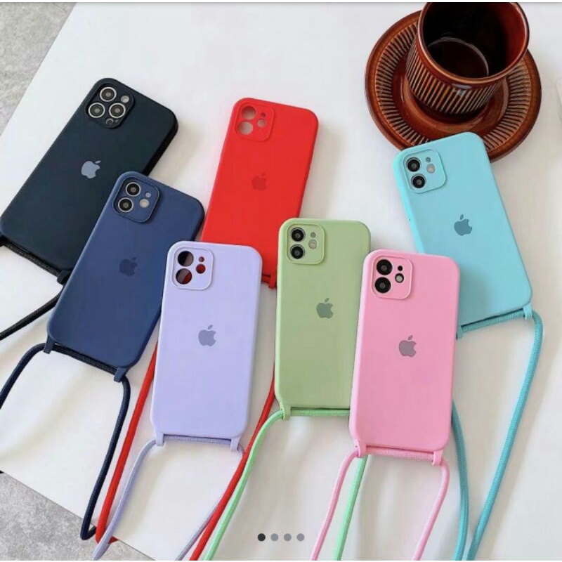 Case Ori Apple Iphone X / Iphone XS Case Anti Noda + Tali