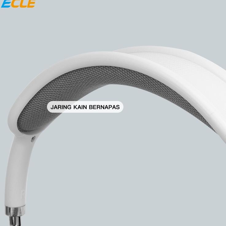 ECLE Air Wireless Headphone Bluetooth Headset  Noise Reduction Pearl White [BLG. 715866]