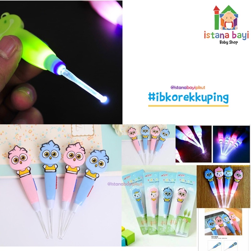 Korek kuping Lampu/korek kuping LED - Ear picks Murah