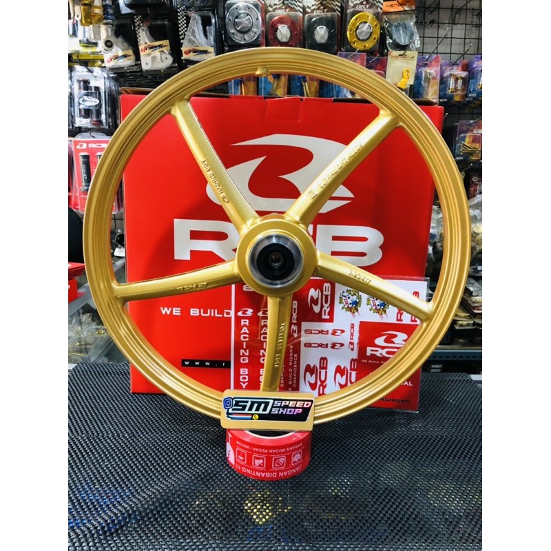 Velg RCB SP522 ukuran 120-17 palang 5 mio-Vega-jupiter-ninjaR/RR dll Original Made in malaysia