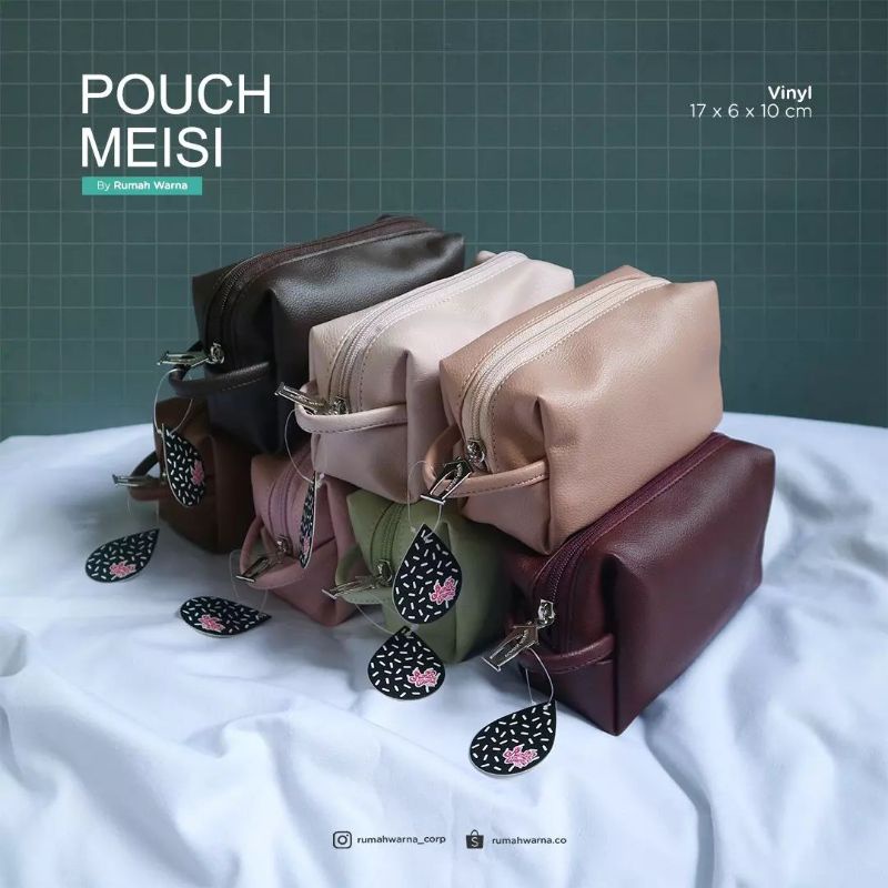 Pouch Meisi Dompet Serbaguna Rumah Warna