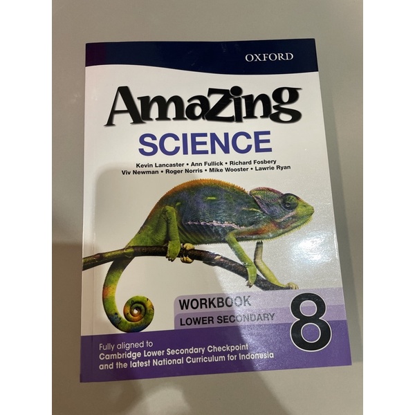 Buku Amazing Science 8 Oxford Work Book Kelas 8 SMP 2