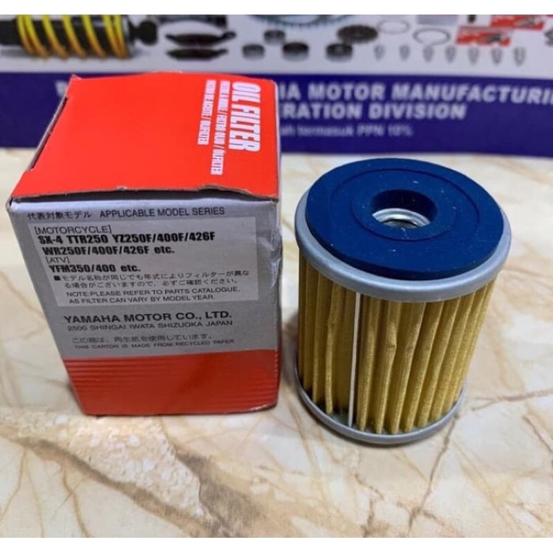 1UY-13440 Filter Oli Yamaha Scorpio Original FILTER OLI SCORPIO ORIGINAL TERMURAH