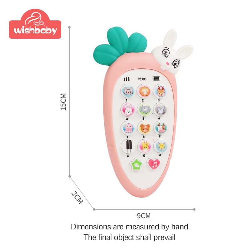 [ Colorful music phone Children's toy For Baby Birthday Children holiday Gift ]