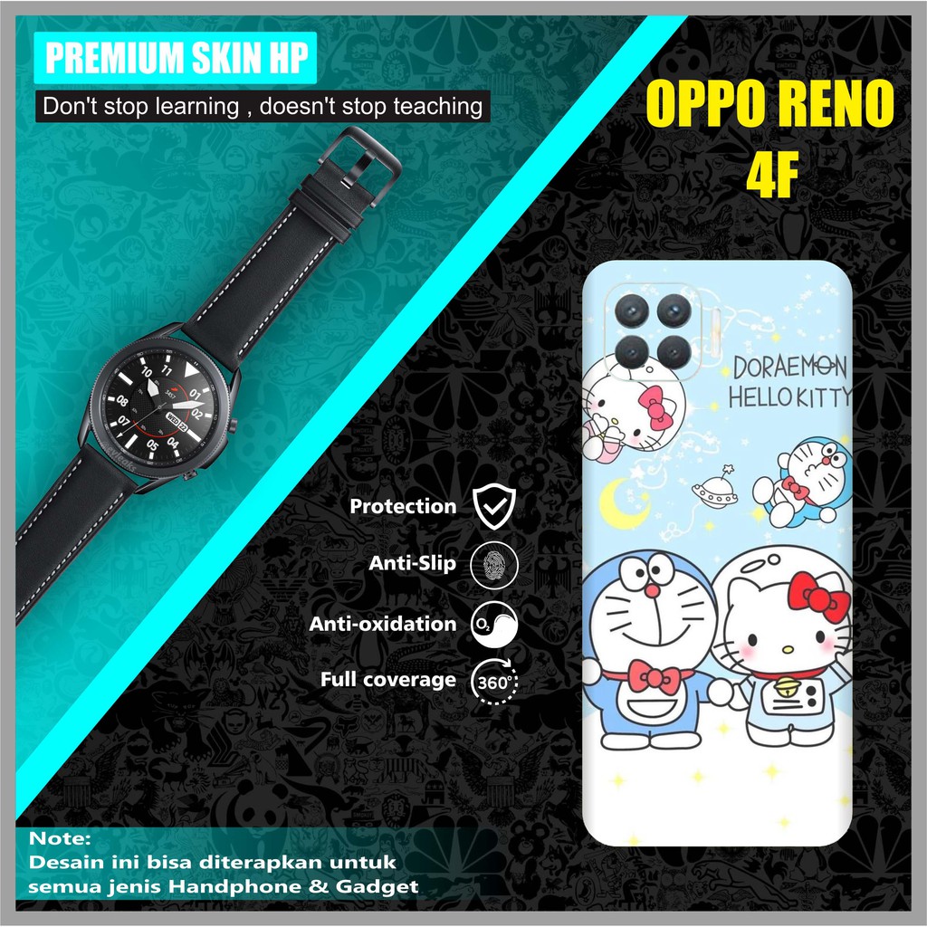 GARSKIN OPPO RENO 4F DORAEMON HELLO KITTY