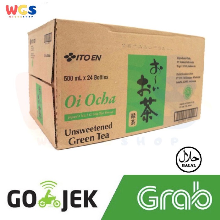 ItoEn - Ito En Japanese Green Tea 24 btl x 500ml - Khusus Gojek - Grab