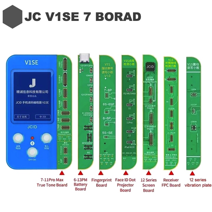 JC V1S JC V1SE PROGRAMMER I COPY ICOPY PLUS ALAT COPY LCD IP - 5 DAN 6 7 PAPAN BOARD