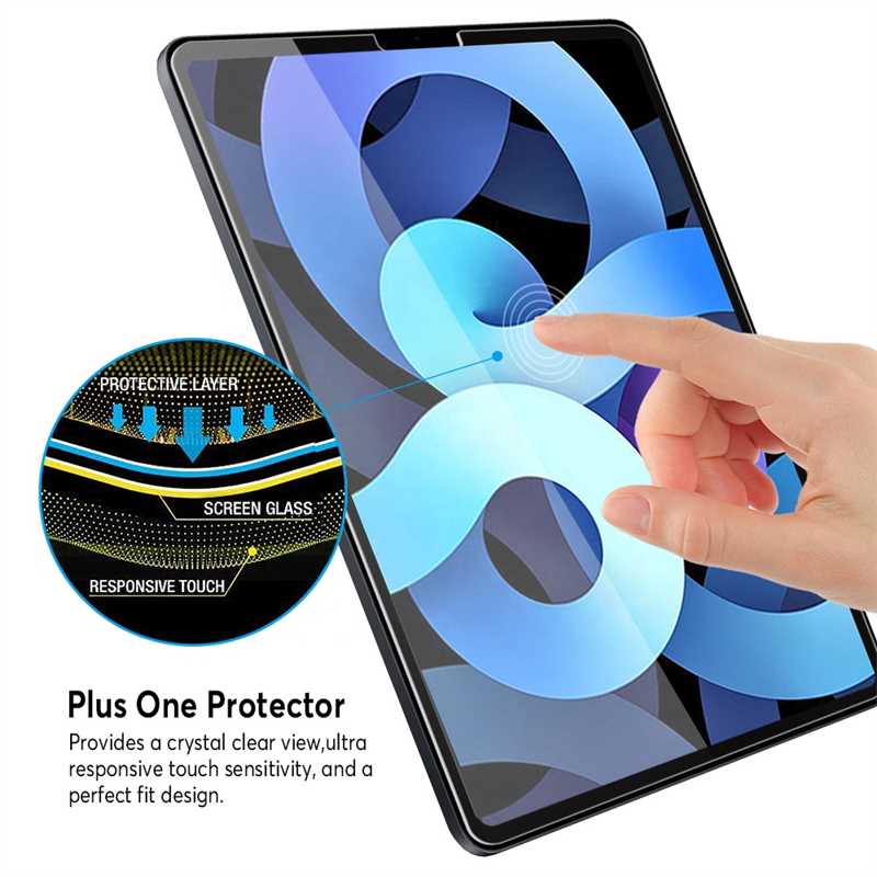 Pelindung Layar Tempered Glass Full Cover Untuk Tablet Huawei Matepad Pro / M6 / T 10s / T 10