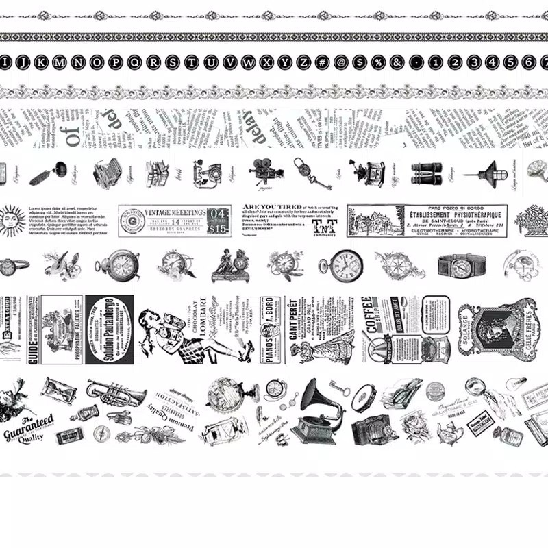 

10 pcs Selotip Kertas Washi / Dekorasi Untuk Scrapbook