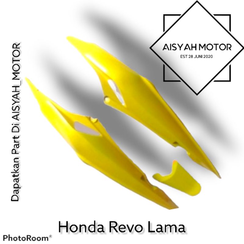 Bodi Honda Revo Lama Warna Kuning Tahun 2008