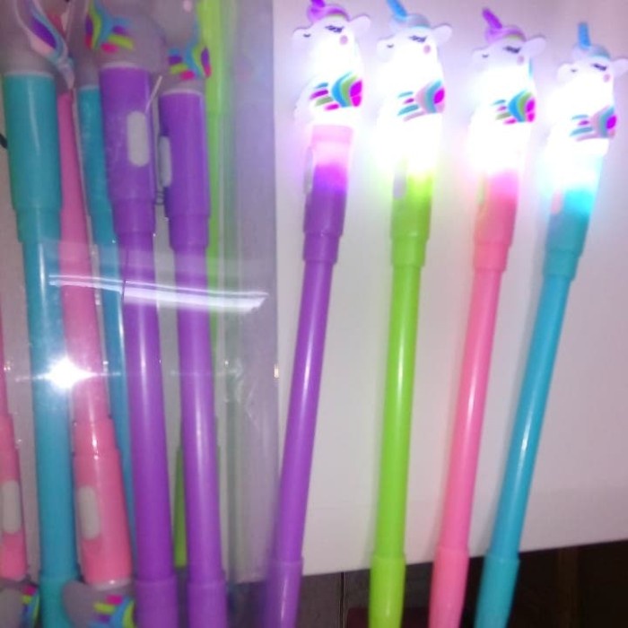 

Promo Pen Gel Unicorn Lampu 12 Pcs Bagus