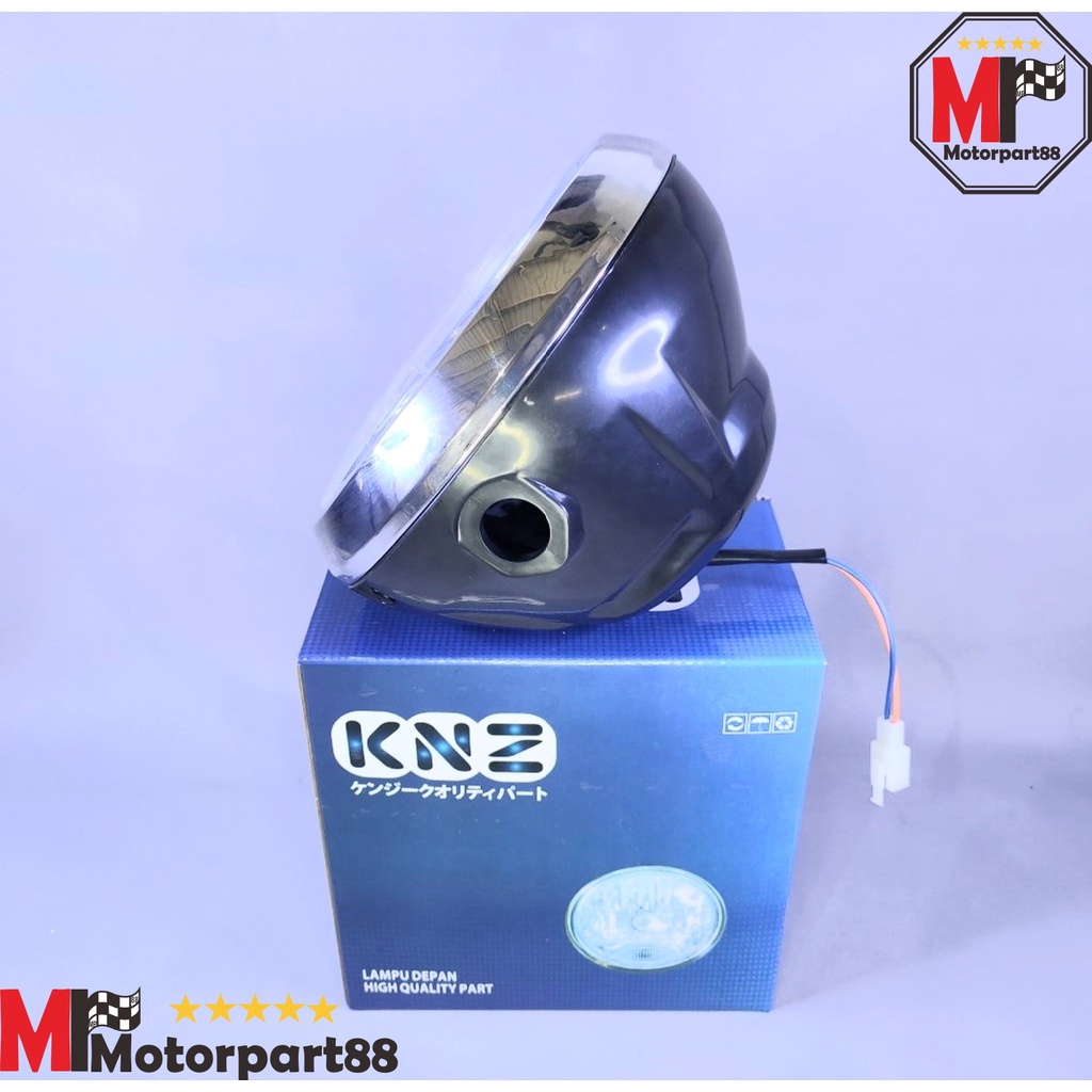 REFLEKTOR HEAD LAMP LAMPU DEPAN ASSY VIXION OLD KNZ