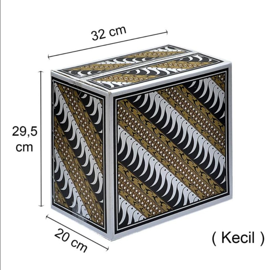 Box Parcel Lebaran Motif Lebaran Uk. S 32X220X29.5