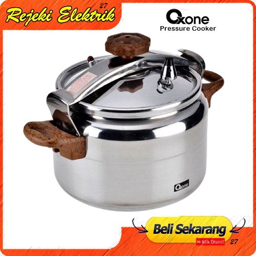 Oxone Presto Alumunium Pressure Cooker 4 L / 8 L / 12 L - Panci Presto