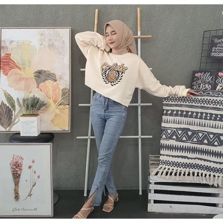 Sweater Wanita Grosir Berkualitas- Gryffndor Croope