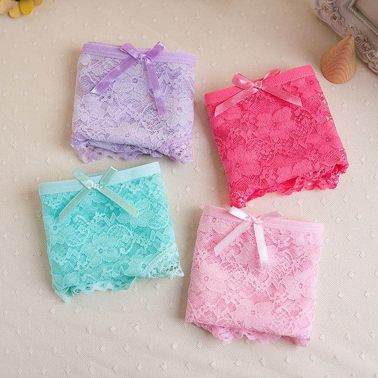 dalaman wanita CD renda brukat import celana dalam seamless fashion no: 017-1-2