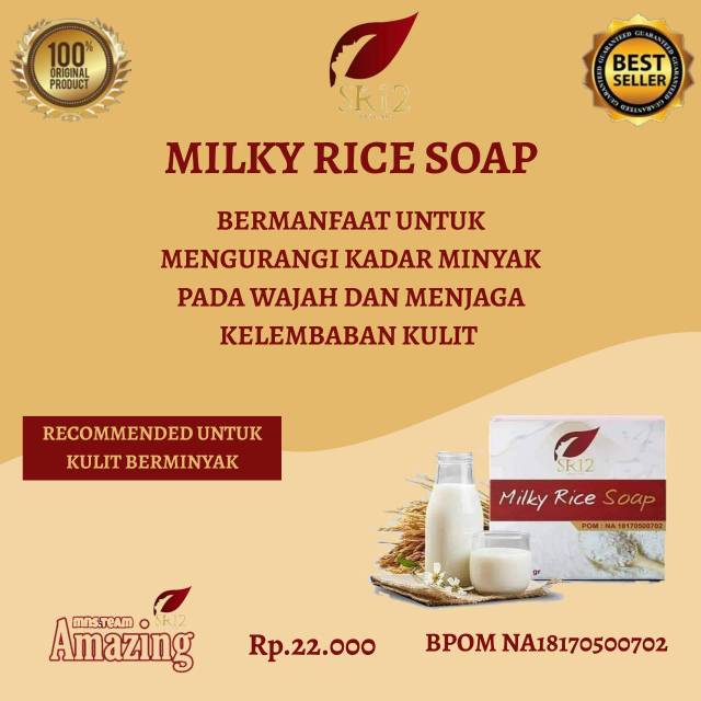 Milk Rice soap