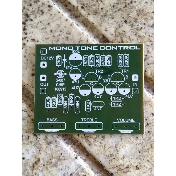 PCB TONE CONTROL MONO