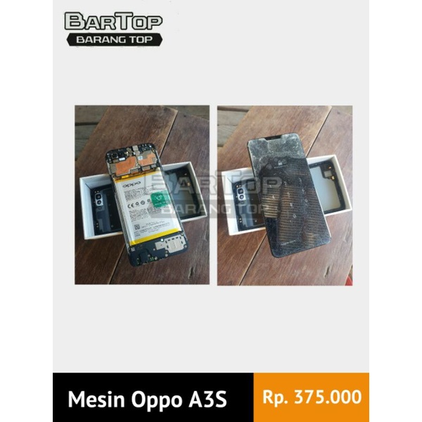 Mesin HP Oppo A3S, Original, Normal, Ram 2gb Internal 16gb, Android